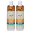 Eucerin Oil Control Tocco Secco Siero Viso Giorno SPF50+ 2x30 ml