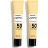 Lierac Sunissime Fluido Solare Colorato Viso SPF50+ 2x40 ml