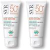 SVR Sun Secure Ecran Mineral Teintè Pelli Secche SPF50+ 2x50 ml Crema