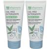 La Saponaria Deep Pure - Gel Viso Detergente 2x100 ml