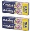 Kukident Ultimate Crema Adesiva Protesi Dentali Gusto Neutro Double Pack 2x2x57 g