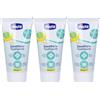 Chicco Dentifricio Mela-Banana 6-24 Mesi con Fluoro 3x50 ml