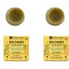 La Saponaria Balsamo Solido Anti-Crespo- Risparmia il 10% con codice: saponaria0926 2x40 g