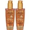 L'Oréal Paris Trattamento Elvive Olio Straordinario, Nutriente per Capelli Normali o Secchi, 100 ml 2x100