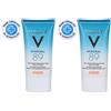 Vichy Minéral 89 Fluido Quotidiano Booster di Idratazione 72H SPF 50+ con Acido Ialuronico 50ml 2x50 ml