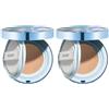 Miamo Second Skin Mesh Cushion Foundation Fondotinta Tonalitá Shell 2x1 pz Emulsione