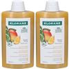 KLORANE Shampoo al Mango 2x400 ml