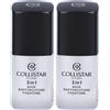 Collistar Smalto Puro3In1 Base Rafforzatore Fissatore 10 Ml 2x10 ml