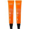 KORFF Sun Secret Fluido Viso Antimacchie Effetto Matt SPF50+ 2x50 ml