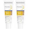 BIODERMA Photoderm M Dorée SPF50+ Crema solare antimacchia melasma dorata 2x40 ml