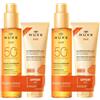 Nuxe Sun Olio Spf50 + Latte Doposole 2x1 St