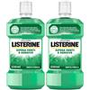 Listerine Listerin Difesa Denti e Gengive Collutorio al gusto di Menta per gengive infiammate 2x250 ml