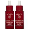 Apivita Beevine Elixir Siero Viso Antirughe Rassodante Liftante, Collagene Vegetale, Niacinamide 2x30 ml