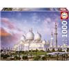 Educa - Sheikh Zayed Grand Mosque | Puzzle da 1000 pezzi per adulti. Misura una volta assemblato: 68 x 48 cm. Include la colla del fix puzzle +14 anni (19644)