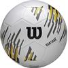 Wilson NCAA Vantage Pallone da Calcio, Bianco/Oro/Nero, Taglia 5 | In TPU composito ed EVA con canna da zucchero, pallone da calcio per amatori con camera d'aria in butile
