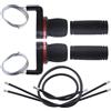 YINETTECH Kit di riparazione per cambio ruota, con cavi per impugnature per mountain bike, bici da strada, universale, velocità 3 x 6 (18)