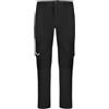 SALEWA Pantaloni Cargo Puez Warm Durastretch da Uomo, Neri, Taglia XXL