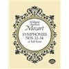 Dover Symphonies Nos. 22-34 in Full Score [Lingua inglese]