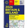 Philip's 2024 Philip's Road Atlas Britain and Ireland: Spiral A4