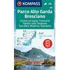 Kompass Carta escursionistica KOM 689 Parco Alto Garda, Bresciano: 2in1 Wanderkarte inklusive Karte zur offline Verwendung in der KOMPASS-App. Fahrradfahren. Skifahren.o