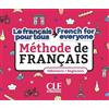 Cle International Le français pour tous / French for everyone - Niveaux A1/A2 + Audio téléchargeable: Méthode de français