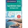 Kompass Maps Cartina escursionistica n. 2499 Sardegna Sud; set di 4 cartine: inklusive Karte zur offline Verwendung in der KOMPASS-App. Fahrradfahren.