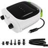 Star Pump Pompa elettrica per SUP PBG 8 12V con display LCD - Pompa da 20 PSI per SUP e kayak