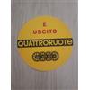 Quattroruote cartoncino Pubblicitario per Edicola anni 70
