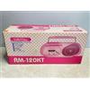 Sanrio Hello Kitty Kaohana Radio Cassette Recorder Boombox RM-120KT Raro Vintage AC100V
