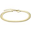 Liebeskind Berlin cavigliera LJ-1749-A-27 in acciaio inossidabile in IP oro
