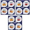 Zuegg Juego de 3 mermeladas de Zugg monoporzioni en porciones individuales, 4 sabores diferentes, albaricoque, melocotón, cereza, fresa 100 g (4 x 25 g)