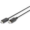 DIGITUS Cavo adattatore DisplayPort - Da DP 1.2 a HDMI (2.0) tipo A - UHD 4K/60Hz - 2 m - Bloccaggio, HDCP, 3D - Per monitor, PC