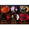 LP SET DI 6 VINILI AFTERHOURS CAPAREZZA BATTIATO LITFIBA MARLENE KUNTZ