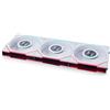 Lian Li Ventola Lian Li UNI FAN TL120 LCD RGB PWM FAN - 3 Pack - Bianca