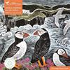 Flame Tree Gift Adult Sustainable Jigsaw Puzzle Angela Harding Fair Isle Puffins: 1000-pieces Ethical, Sustainable, Earth-friendly