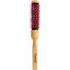 Tek Spazzola Termica in Ceramica Ø 24 mm | Capelli Medi, Manico in Legno Naturale