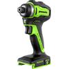 Greenworks 24V 220 Nm Avvitatore a percussione brushless Mandrino esagonale da 6,35 mm, velocità variabile. Solo corpo utensile ID3220