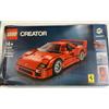 LEGO Creator Expert Ferrari F40 10248 Set Supercar Ritirato - scatola...
