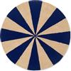 Ferm Living - Tappeto Arch textile - Blu - Lana