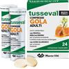 MARCO VITI FARMACEUTICI SpA Tusseval gola adulti 24 compresse masticabili limone e miele - TUSSEVAL - 942943123