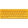 Ducky One 3 Giallo Mini Gaming Tastatur, LED RGB