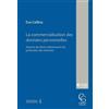 SCHULTHESS La commercialisation des données personnelles: Aspects de droit contractuel et de protection des données