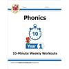 Coordination Group Publications Ltd (CGP KS1 Year 1 English Phonics 10-Minute Weekly Workouts