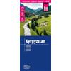 Reise Know-How Verlag Peter Rump GmbH Kyrgyzstan Map 1:700,000 scale (Waterproof and Tear Resistant): reiß- und wasserfest (world mapping project)