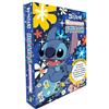 Hemma Mon coffret Stitch: Coffret avec 3 papertoys, des stickers, 1 livre de coloriage, des stickers métallisés, 4 portraits de héros, un grand poster