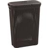 Curver 193009 - Cesta per Biancheria in Finto Rattan, 40 Litri, in Polipropilene, 44,7 x 26,5 x 61,5 cm