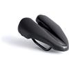 DUOPOWER Sella per Bicicletta MTB Antiprostata - Senza Punta Modello Arrow 2021 Ergonomico Adatto per Bici Montain Triathol Senza Naso Uomo Donna Citta Strada (Acciaio)