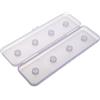 TOYANDONA Scatola Porta Lenza da Plastica Resistente Organizer Compatto per Attrezzatura e Accessori da Pesca Contenitore Portatile e Avvolgitore Filo e Salata