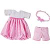 HABA 305555 - Set di Abiti da Sogno, Set di Vestiti, Fascia per Capelli e Pantaloni, Accessori per Bambole per Tutte Le Bambole 32 cm, Giocattolo a Partire dai 18 Mesi