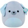 Squishmallows Brett il cane Weimaraner originale, 19 cm, da collezione, grazioso peluche per bambini, adatto per bambine e ragazzi dai 3 anni